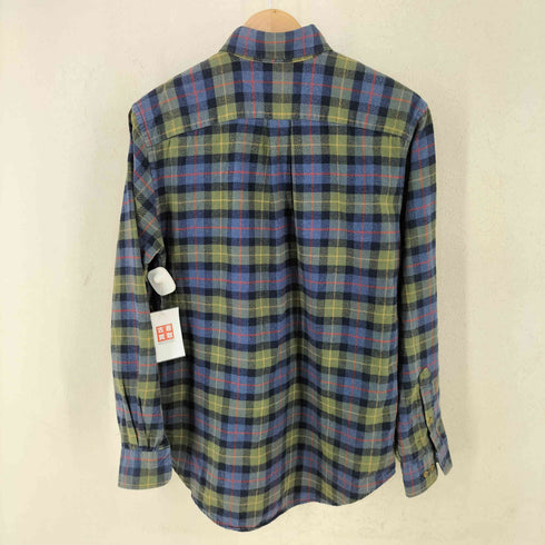ランズエンド LANDS END ボタンダウン チェックシャツ メンズ import:S