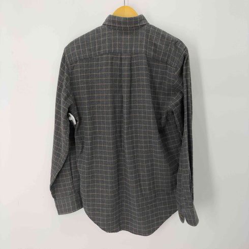 ランズエンド LANDS END ボタンダウン チェックシャツ メンズ import:S