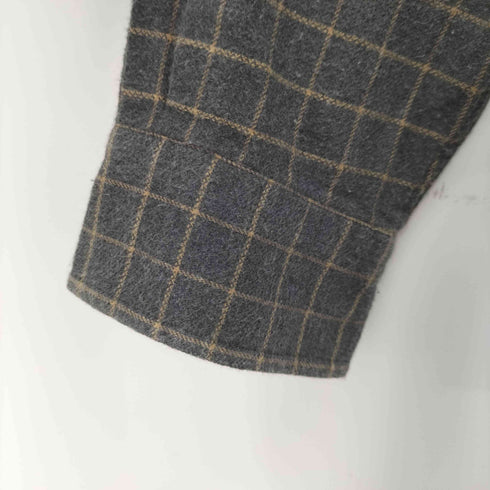 ランズエンド LANDS END ボタンダウン チェックシャツ メンズ import:S