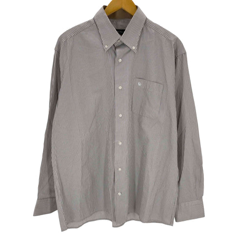 CASTELLO ストライプボタンダウンシャツ メンズ import:XL