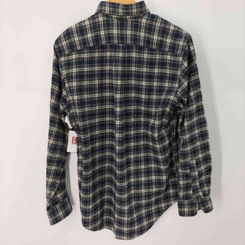 ランズエンド LANDS END ボタンダウン チェックシャツ メンズ import:S
