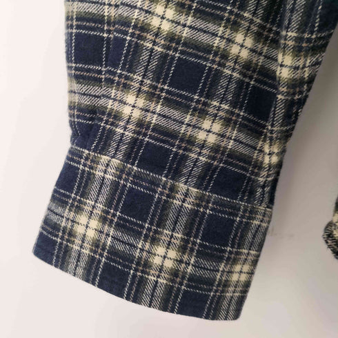 ランズエンド LANDS END ボタンダウン チェックシャツ メンズ import:S