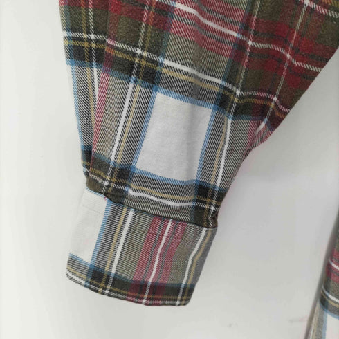 ランズエンド LANDS END ボタンダウン チェックシャツ メンズ import:S