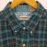 NORTHWEST BLUE チェックボタンダウンアクリルシャツ メンズ import:XL