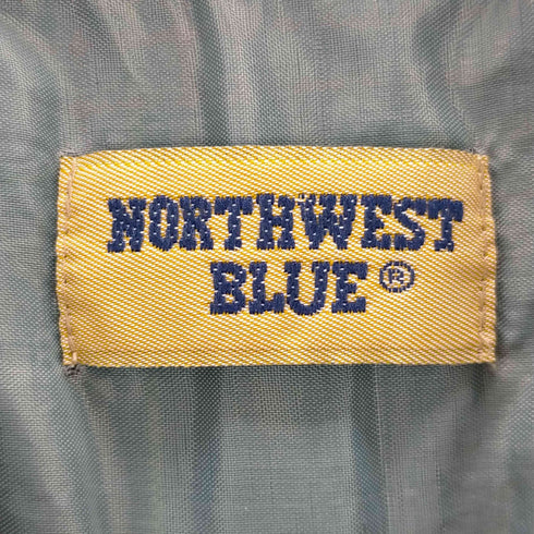 NORTHWEST BLUE チェックボタンダウンアクリルシャツ メンズ import:XL