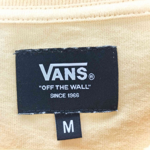 バンズ VANS フラワー刺繍 プリントTシャツ メンズ JPN:M