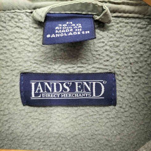 ランズエンド LANDS END POLATEC ハーフジップフリースプルオーバー メンズ import:M