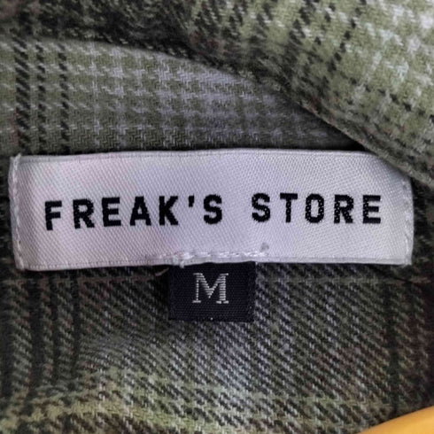 フリークスストア FREAKS STORE Relax Fit リラックスフィット オンブレチェック ネルシャツ メンズ JPN:M