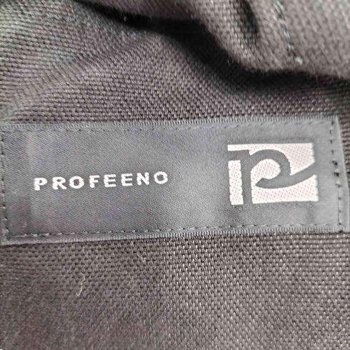 profeeno }リネン混 スタンドカラー ジャケット メンズ JPN:M