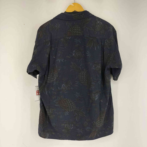 ナノユニバース NANO universe 総柄レーヨン S/S アロハシャツ メンズ JPN:L