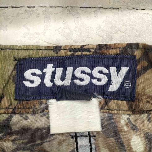 ステューシー Stussy 90s OLD バーバラタグ リアルツリー サテンショートパンツ メンズ 32