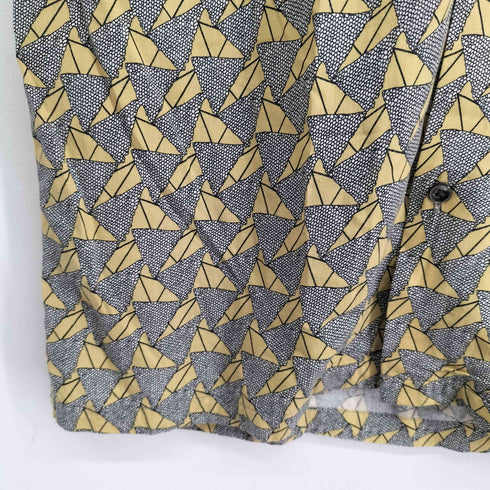 ナノユニバース NANO universe 総柄レーヨン S/S アロハシャツ メンズ JPN:L