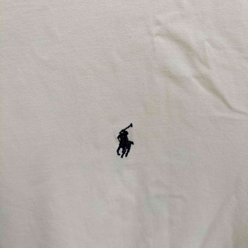 ポロバイラルフローレン Polo by RALPH LAUREN ポニー 刺繍 Vネック S/S Tシャツ メンズ import:L