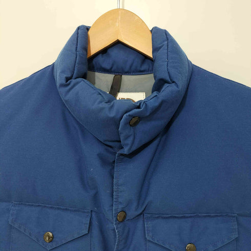 ザノースフェイス THE NORTH FACE 80s MADE IN USA 茶タグ ダウンベスト メンズ import:L