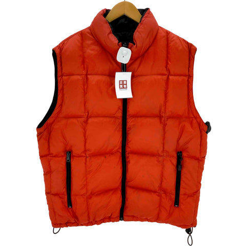 ギャップ Gap 00s old リバーシブルダウンベスト メンズ JPN:L