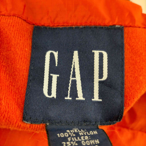 ギャップ Gap 00s old リバーシブルダウンベスト メンズ JPN:L