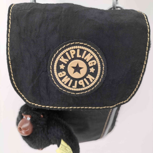 キプリング KIPLING ゴリラチャーム付 ラウンドジップショルダーバッグ レディース