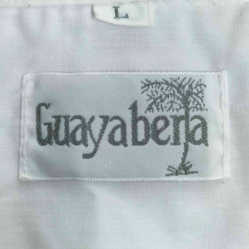 ドグァジャベーラ GUAYABERA ショートスリーブ キューバシャツ メンズ import:L