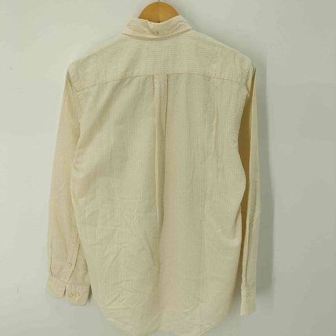 ランズエンド LANDS END シアサッカー BDストライプシャツ メンズ import:S