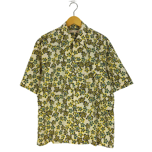 ユニクロ UNIQLO オーバーサイズ オープンカラー シャツ メンズ JPN:M