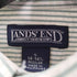 ランズエンド LANDS END シアサッカー BDストライプシャツ メンズ import:S