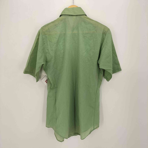 ヴァンヒューゼン VAN HEUSEN 70s 417 vanopress 襟芯 半袖シャツ メンズ