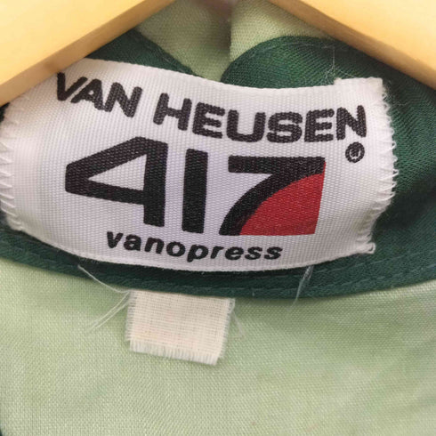 ヴァンヒューゼン VAN HEUSEN 70s 417 vanopress 襟芯 半袖シャツ メンズ