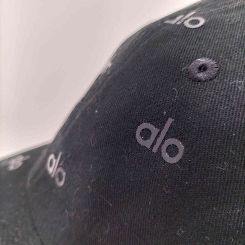 ルルレモン lululemon alo yoga ロゴパターン ベースボールキャップ レディース ONE SIZE