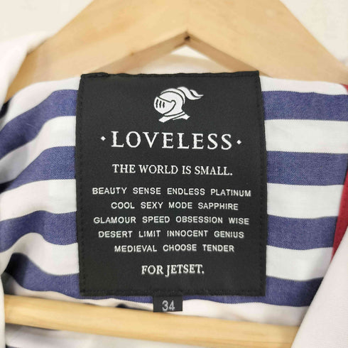 ラブレス LOVELESS マリンアルスターコート レディース 34