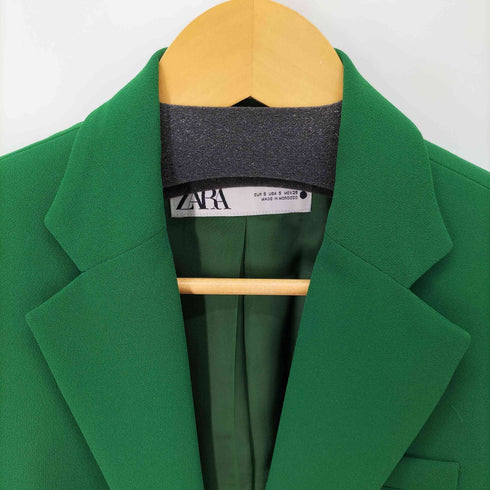 ザラ ZARA TAILORED TUGMALI BLEYZER 1Bシングルテーラードジャケット レディース import:S