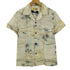 ジャックローズ JACKROSE ヤシの木 パイナップル 海 総柄 S/S オープンカラー アロハシャツ メンズ JPN:M