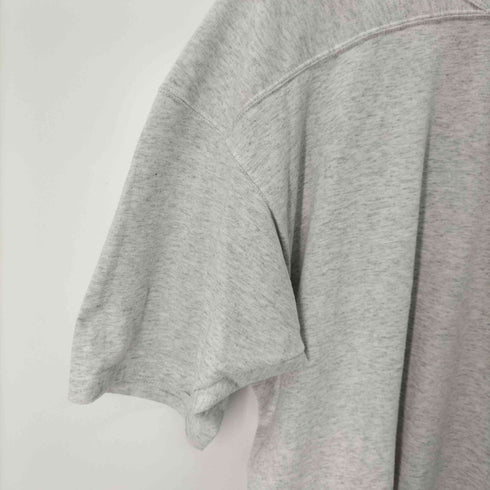 チャンピオン Champion 90s USA製 ロゴ刺繍Vネック半袖スウェット オーバーサイズ メンズ import:L