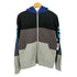 エクストララージ XLARGE スリーブプリント マルチカラー ダブルジップ フーディー メンズ import:S