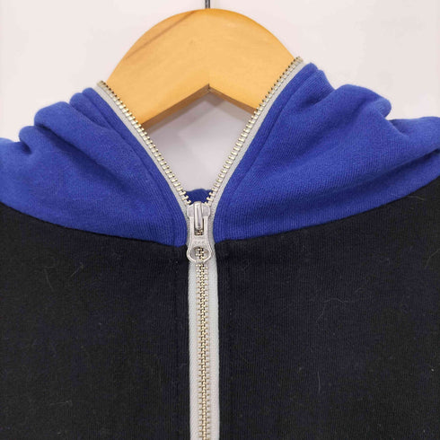 エクストララージ XLARGE スリーブプリント マルチカラー ダブルジップ フーディー メンズ import:S