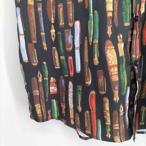 テンプテーション Temptation マルチカラー 総柄 S/S シャツ メンズ FREE