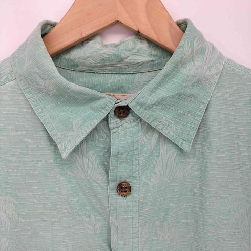 ISLAND REPUBLIC シルク100 アロハシャツ メンズ import:L