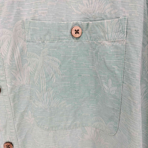 ISLAND REPUBLIC シルク100 アロハシャツ メンズ import:L