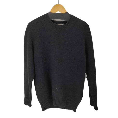 peter blance shetland スコットランド製 Pure new wool シャギードッグ リブニットセーター メンズ UK:40