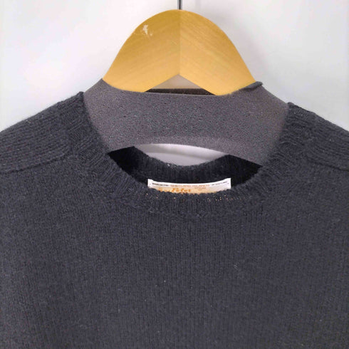 peter blance shetland スコットランド製 Pure new wool シャギードッグ リブニットセーター メンズ UK:40