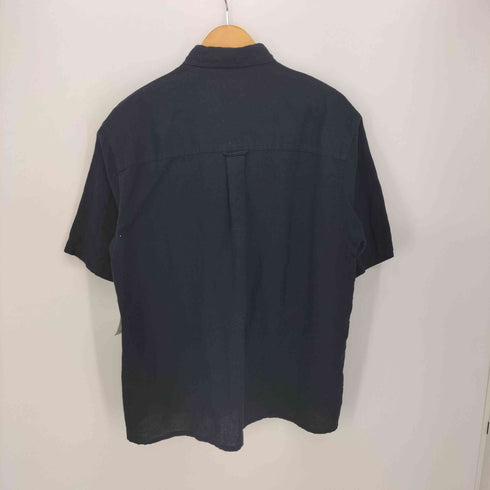 HILL&ARCHER 90s スリランカ製 コットン 半袖ボタンダウンシャツ メンズ import:M