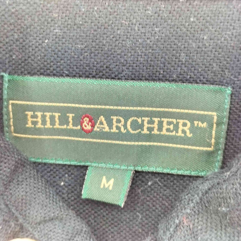 HILL&ARCHER 90s スリランカ製 コットン 半袖ボタンダウンシャツ メンズ import:M