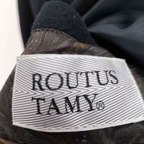 ROUTUS TAMY カシミヤラム混ウールハーフコート CASHMERE&LAMB メンズ JPN:L