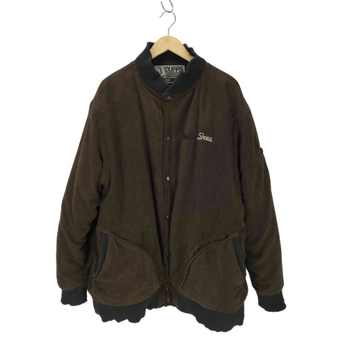 ダフス Duffs スウェードライク ボンバージャケット メンズ JPN:L