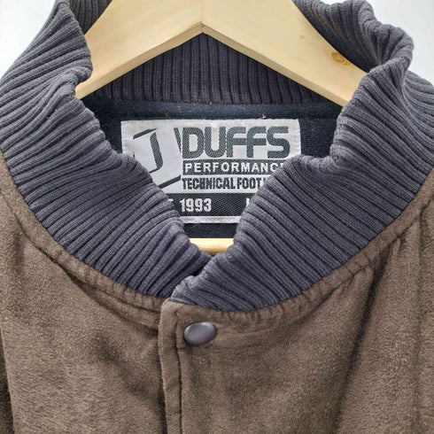 ダフス Duffs スウェードライク ボンバージャケット メンズ JPN:L