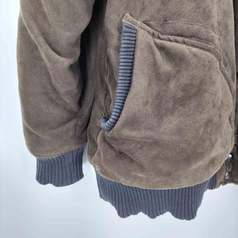ダフス Duffs スウェードライク ボンバージャケット メンズ JPN:L