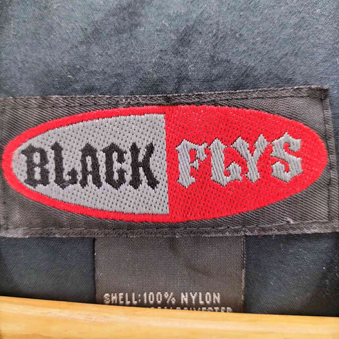 ブラックフライ BLACK FLYS 90s バック刺しゅう フィッシングジャケット メンズ JPN:M