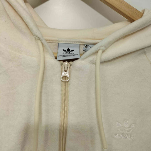 アディダス adidas Crop Full-Zip Hoodie レディース import:XS