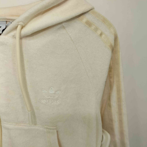 アディダス adidas Crop Full-Zip Hoodie レディース import:XS
