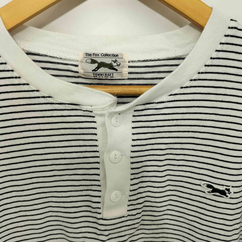 ザフォックスコレクション THE FOX COLLECTION 別注 The FOX マルチボーダー半袖Tシャツ メンズ import:L