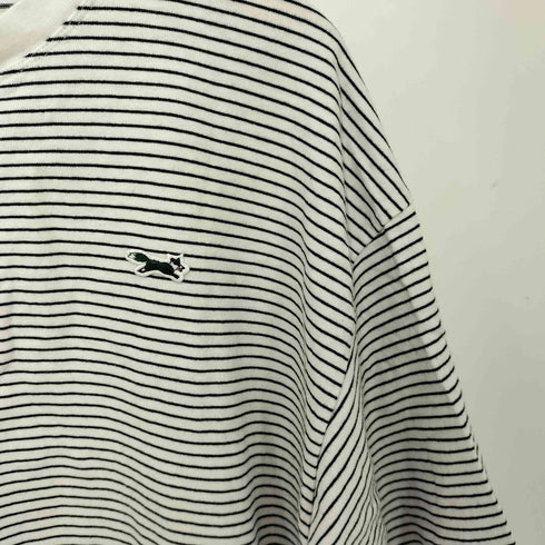 ザフォックスコレクション THE FOX COLLECTION 別注 The FOX マルチボーダー半袖Tシャツ メンズ import:L
